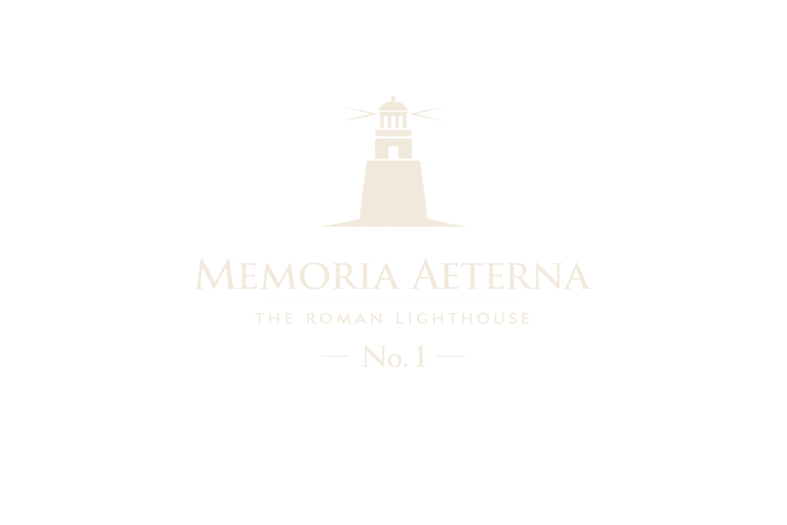 Memoria Aeterna · The Roman Lighthouse, Nº I